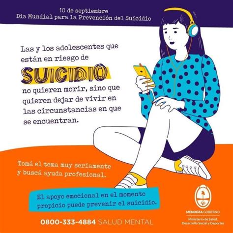 Día Mundial Para La Prevención Del Suicidio Prensa Gobierno De Mendoza