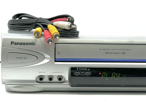 Panasonic Pv V S Vcr Head Hifi Vhs Player Recorder Tested Clean Ebay