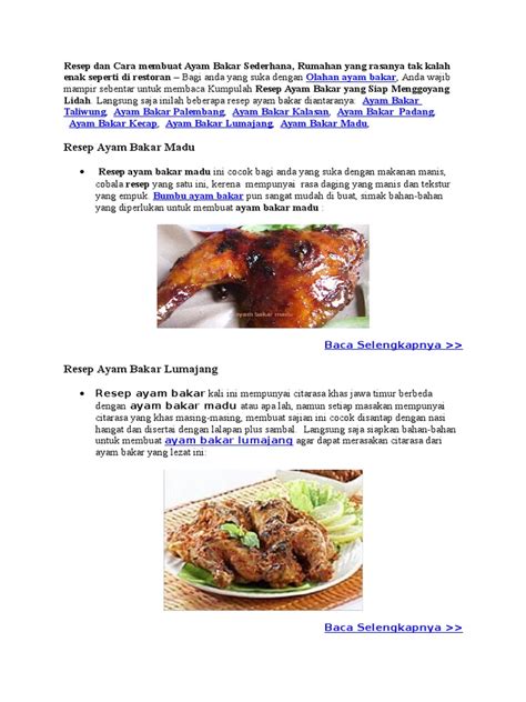 · haluskan semua bumbu halus dengan . Cara Masak Ayam Bakar Padang : Resep Ayam Bakar Padang ...