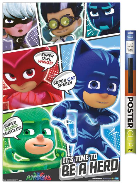 Pj Masks Powers Premium Poster And Poster Clip Bundle