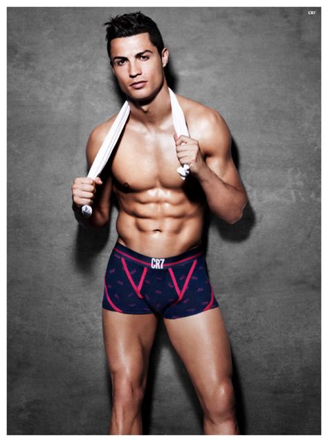 Cristiano Ronaldo Goes Shirtless For Cr Spring Summer Underwear