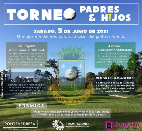 Torneo Padres And Hijos 5 De Junio Chan Do Fento Golf Club