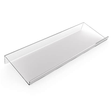 Buy Computer Keyboard Stand Clear Acrylic Keyboard Tray With Rubber Mat
