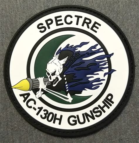 Usaf Special Operations Squadron Ac 130h Spectre Gunship Pvc Patch W