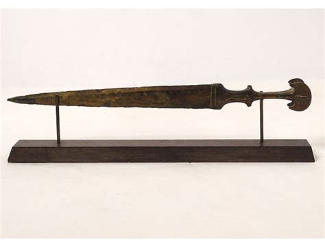 Dagger Dagger Bronze Luristan Lorestan Persia Near East Collection