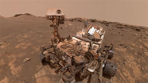Stunning Martian Selfie Before Nasas Curiosity Mars Rover Completes