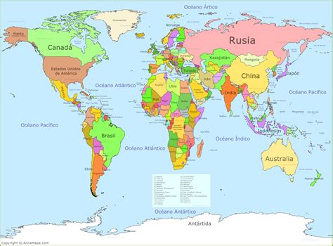 List Of Synonyms And Antonyms Of The Word Mapa Mundo