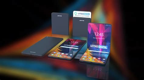 Sharps Foldable Smartphone Showcased In 3d Renders
