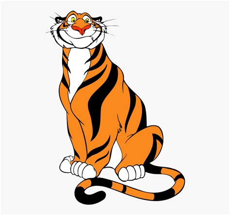 Tiger Clipart Smiling Rajah Aladdin Is A Free Transparent Background Clipart Image Uploaded By