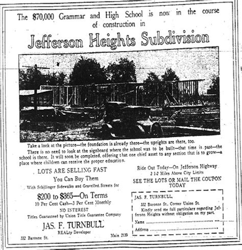 Public Schools and Ghetto Formation in Interwar New Orleans