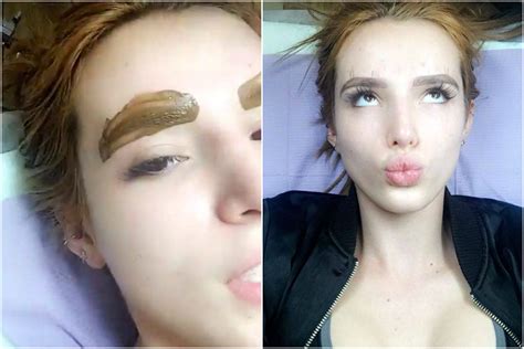 Bella Thorne Tattoos Her Eyebrows Page Six