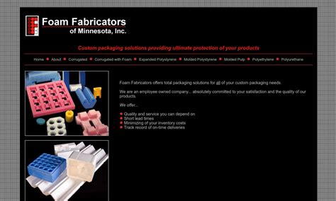 Foam Fabricators Of Minnesota Inc Foam Fabricating Companies