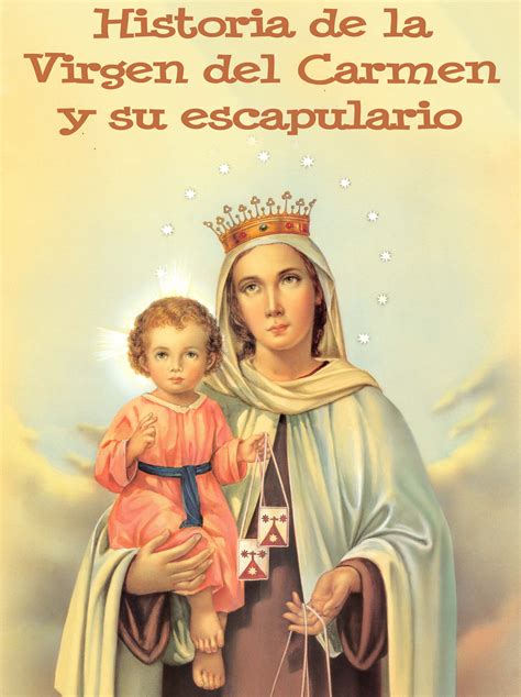 Imagen De La Virgen Del Carmen Imágenes Religiosas De Galilea