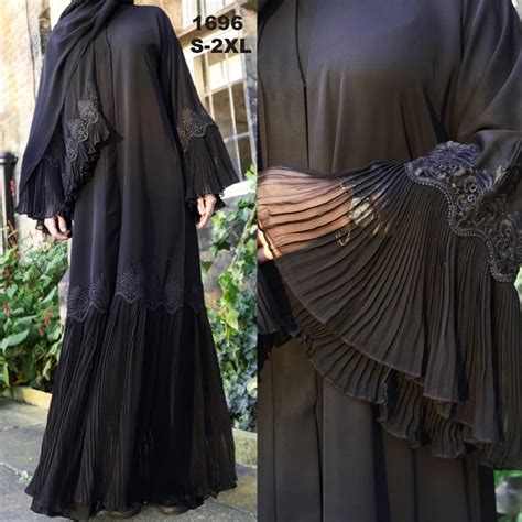 abaya kimono kaftan malaysia pleated muslim cardigan hijab dress abayas for women turkish