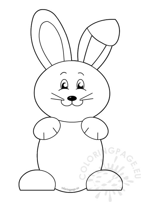 Easter Bunny Coloring Page Coloring Page 8e8