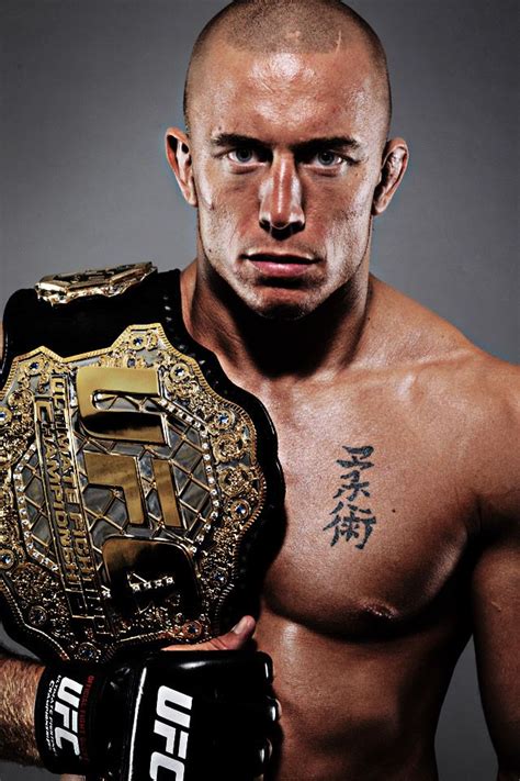 Georges St Pierre Is A Canadian Mixed Martial Artist Mma And A Three