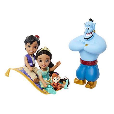 Disney Princess Jasmine And Aladdin Doll Petite Storytelling T Set