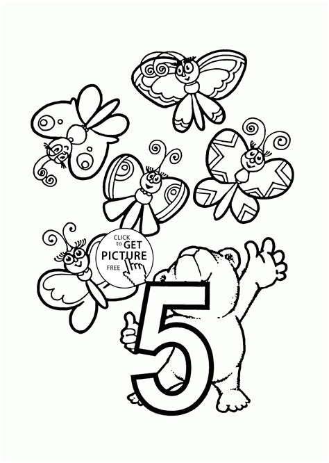 Of course at our website we see that our visitors like number 1 very much. Number 5 coloring pages for preschoolers, counting numbers ...