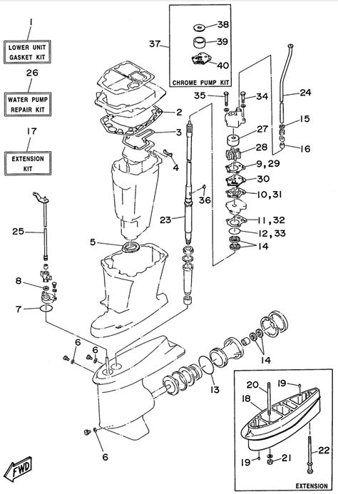 Assortment of yamaha outboard wiring diagram pdf. Yamaha outboard parts, Yamaha OEM Parts, Yamaha ...