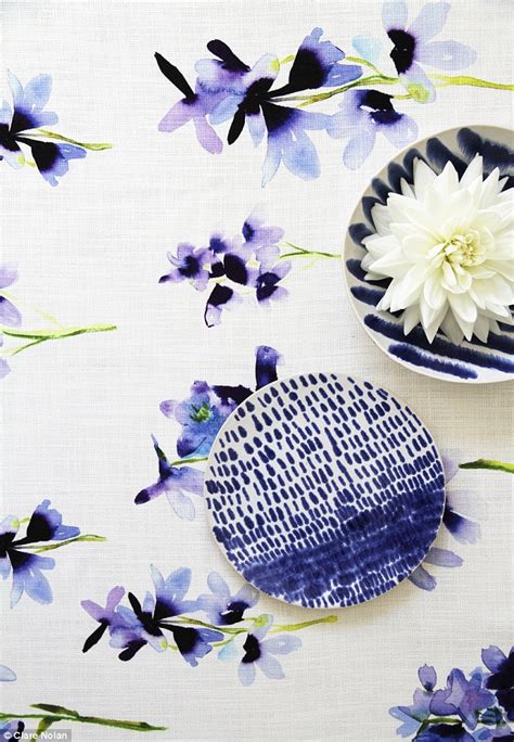 From Painterly Florals To Brushstroke Geos The Latest Fabrics