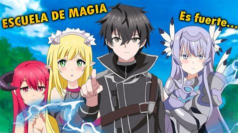 Top 10 Animes Donde El Protagonista Va A Una Escuela De Magia Y Termina