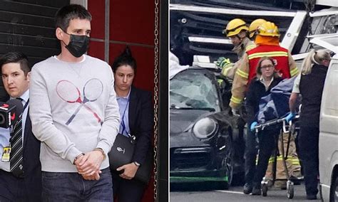 Criminal History Of Melbourne Crash Porsche Driver Richard Pusey