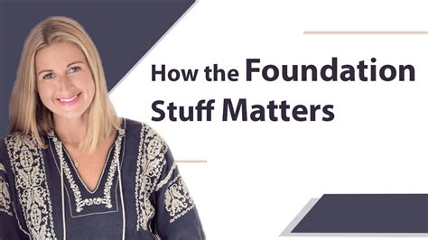 New construction or trouble with all ready built. How to build a rock-solid foundation for success - YouTube