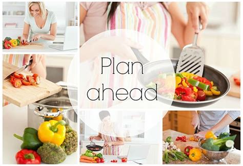 Planning Your Meals Ahead Of Time For The Week Ensures Your Success At
