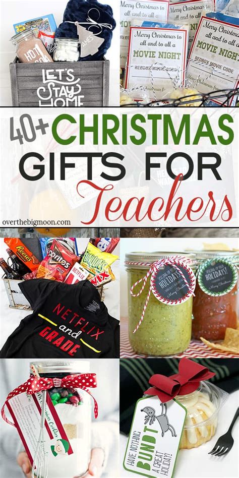 40 Easy Christmas Ts For Teachers Over The Big Moon