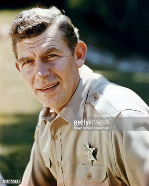 American Actor Andy Griffith As Sheriff Andy Taylor In A Promotional