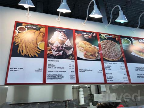 Menu Abbotsford BC S Costco Food Court Sirved