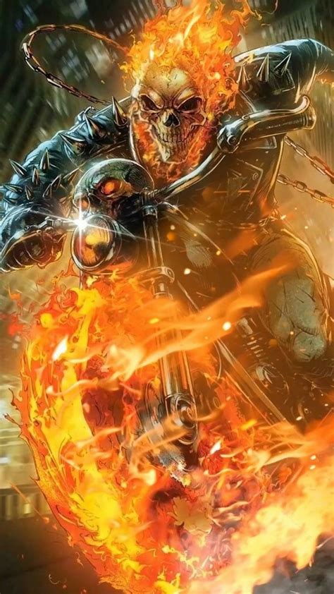 Pin By Toshana Pusooputh On Caveiras Ghost Rider Wallpaper Ghost