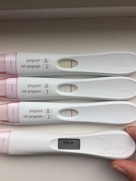 Positive First Response Pregnancy Test Negative Digital Pregnancy Test