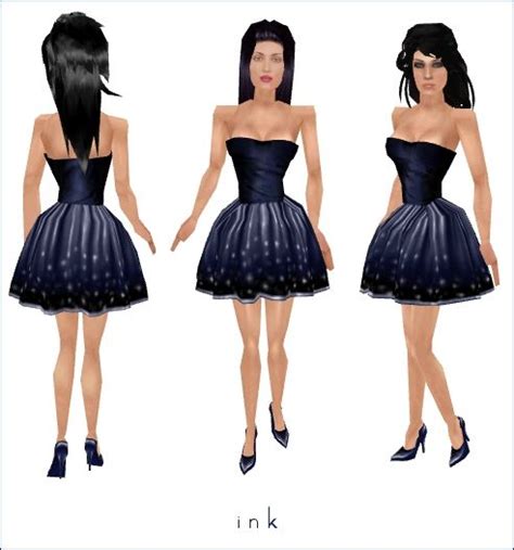 Pin By Sam Som On Sims 1 Skins And Heads Dress Sims 1 Fashion