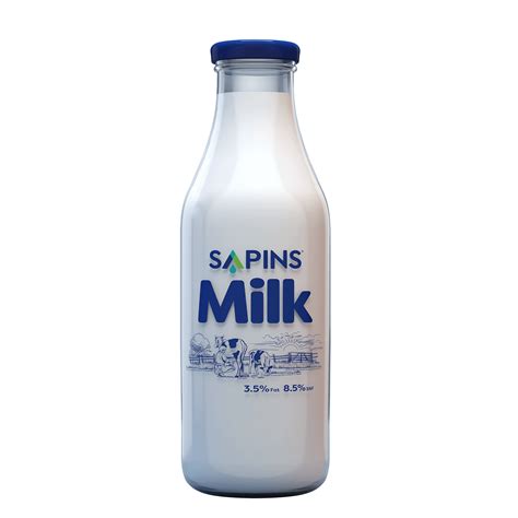 Bottle Milk 750ml Sapins Dairy