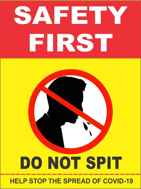 Buy Lakshya Signages Do Not Spit Here Sign Boards For Office Signage