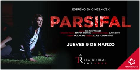 ‘parsifal Desde El Teatro Real Y En 4k Llega A Los Cines De La Mano De Versión Digital Cine
