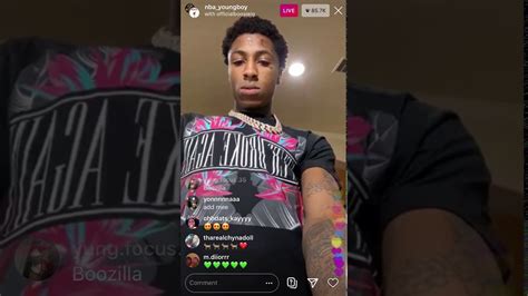 Nba Youngboy On Ig Live With Kayylmarie And The Gang Youtube