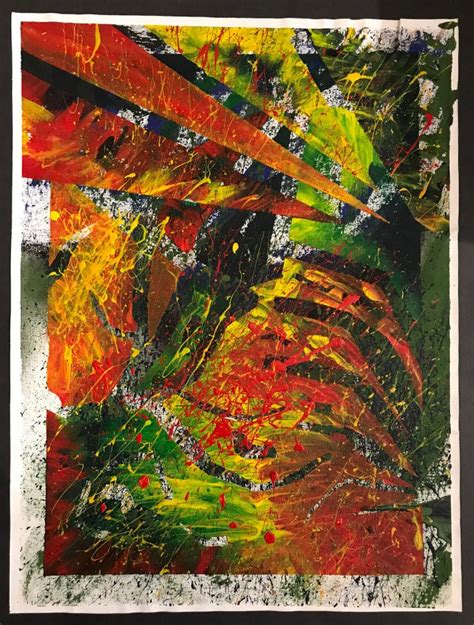 Kaylin Keever Abstract Expressionism Painting By Kaylin