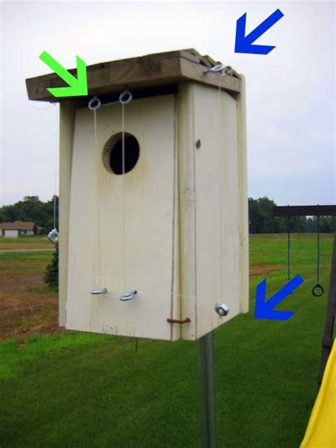 I recommend having your bluebird houses up and ready to go for bluebirds by mid february, since this is when they'll start scouting out new nesting locations. Sparrow Resistant Bluebird House Plans - House Decor ...