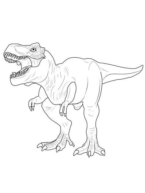 T Rex Coloring Page Malvorlage Dinosaurier Dinosaurier Ausmalbilder Malvorlagen Tiere