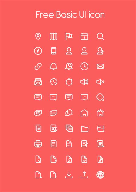 11 Free Icon Packs for designer and developers - Icon Design
