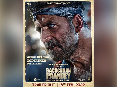 Akshay Kumars Bachchan Pandey Poster Minacious Look