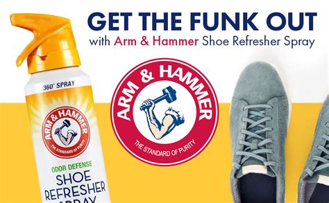 Arm And Hammer Shoe Refresher Spray Multi Purpose Odor Remover For All Types Of