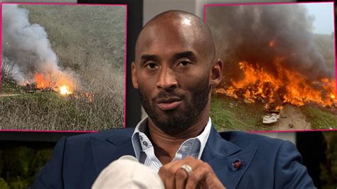 Terrifying Photos Kobe Bryants Fiery Helicopter Crash Scene