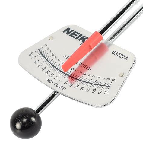 Neiko 03727a 14 Inch Drive Beam Style Torque Wrench 0 80 Inlb 9 Nm