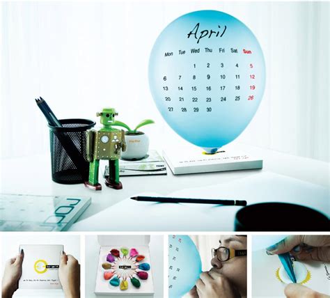 15 Creative Calendars And Unusual Calendar Designs