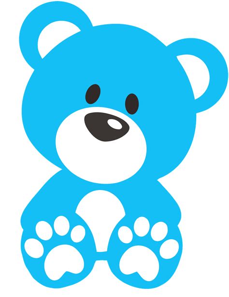Image Library Baby Teddy Bear Clipart Blue Teddy Bear Clip Art