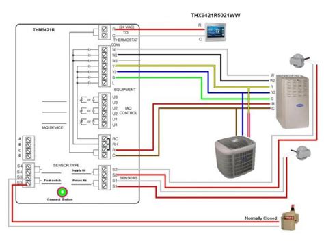 This thermostat wiring diagram and step by step instructions on justanswer can help. Need wiring assistance for thermostat swap/change. - DoItYourself.com Community Forums