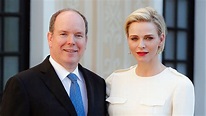 La princesse Charlène et le prince Albert de Monaco dévoilent un ...